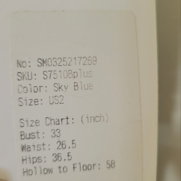 STACEES Light Blue One-Shoulder Dress - Picture 8 of 12